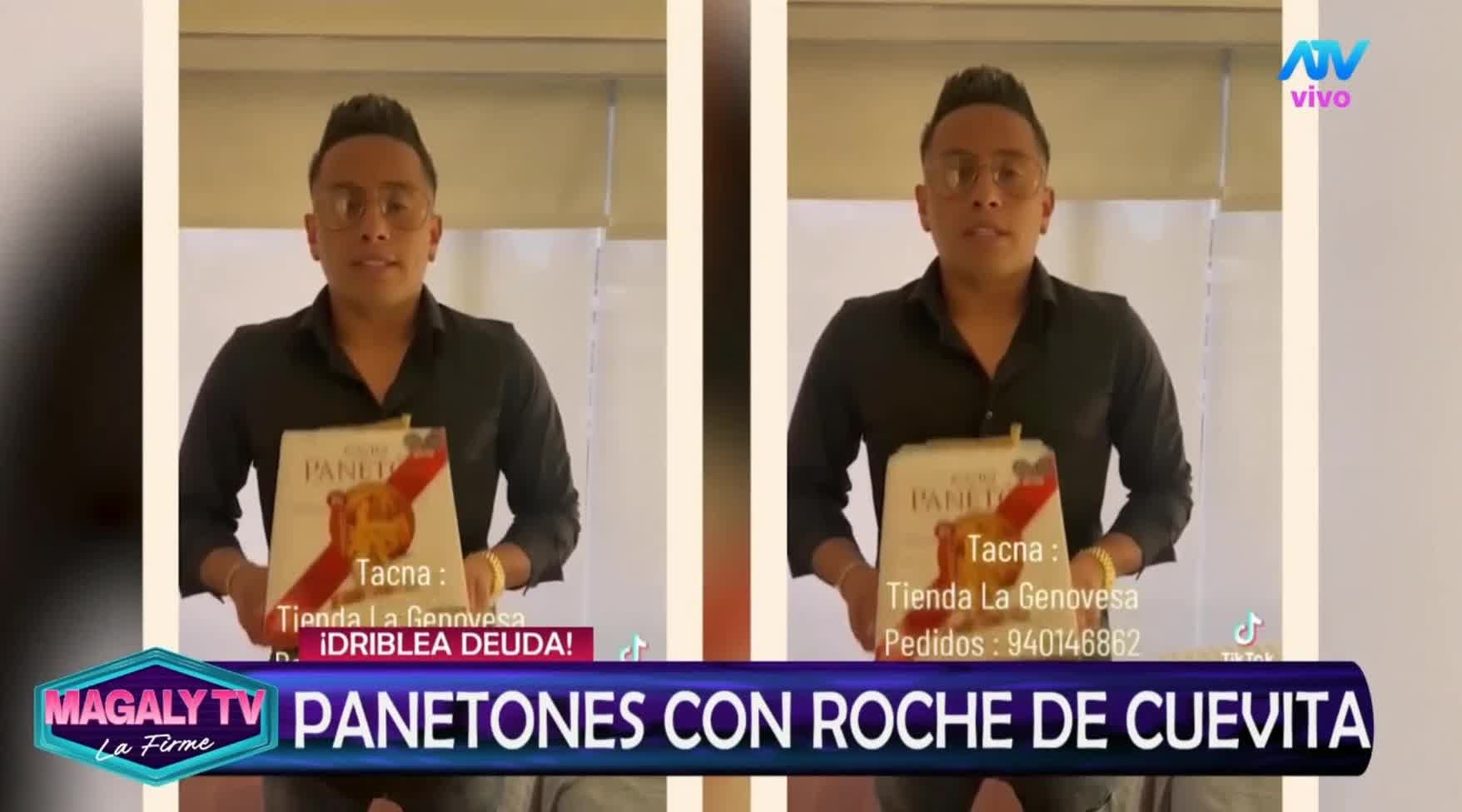 Christian Cueva enfrenta demanda de emperesario panadero por producción de panetones del 2023