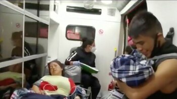 Nace bebé en las calles de la CDMX (Foto: captura de pantalla twitter@imagenYuri)