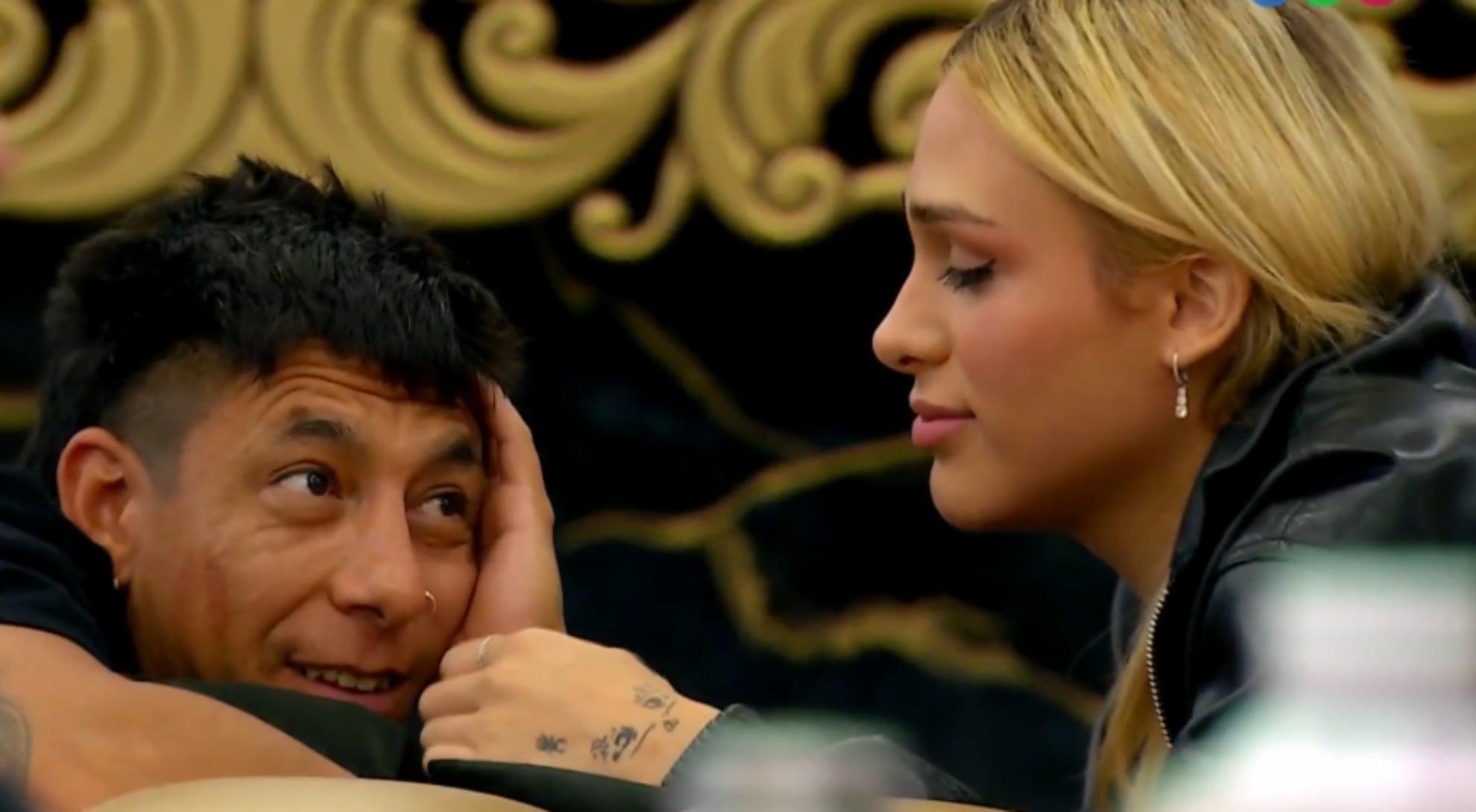 Brian Sarmiento y Danelik comenzaron un vínculo romántico dentro de la casa de Gran Hermano que despertó expectativas (Telefe)