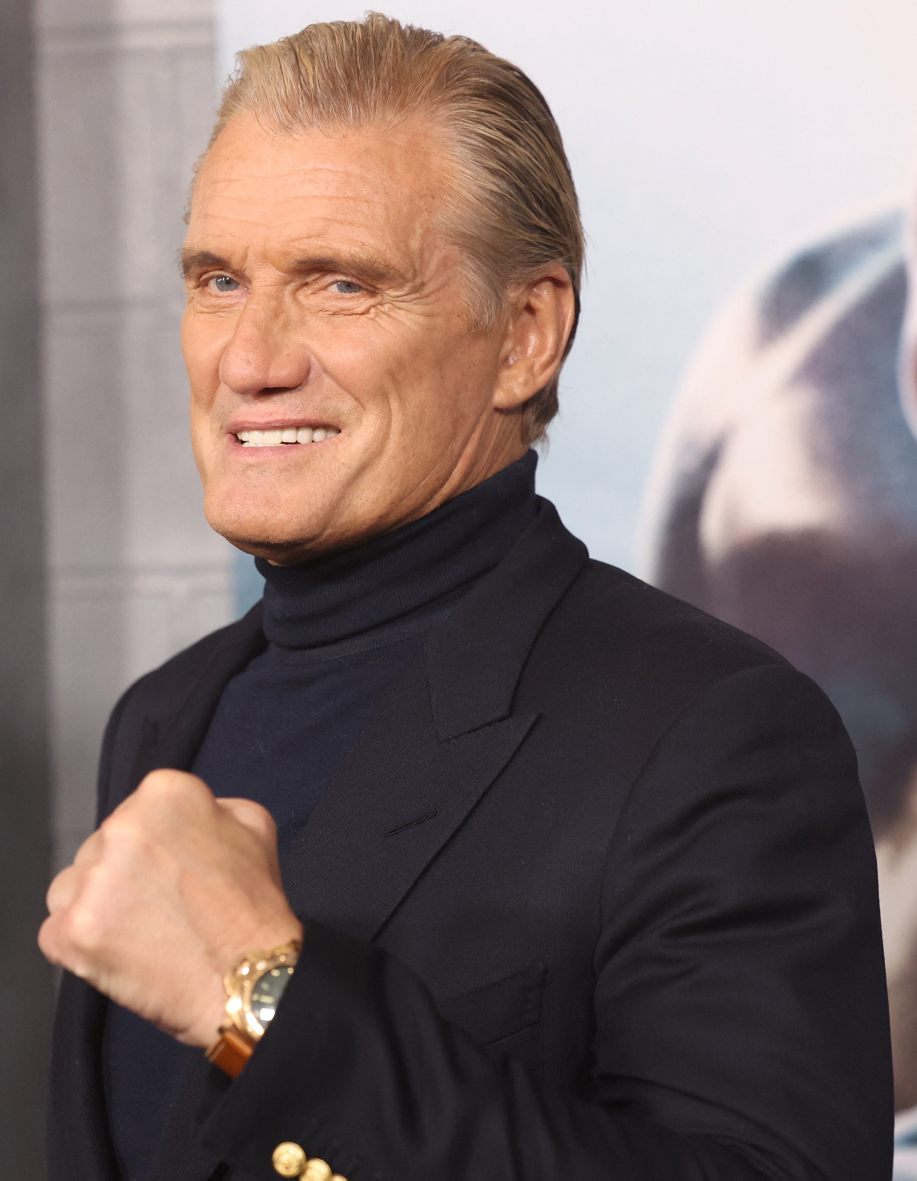 Dolph Lundgren se convirtió en un ícono del cine de acción. (REUTERS/Mario Anzuoni)