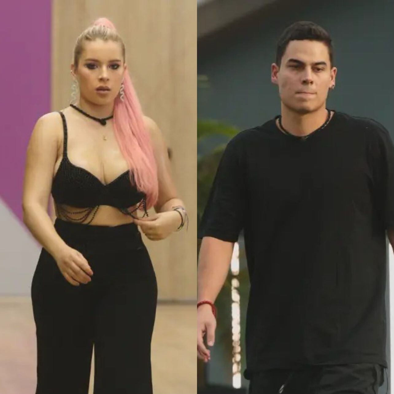 Miguel Bueno y Ornella serían la nueva pareja de 'La casa de los famosos' que está en medio de la polémica - crédito Canal RCN