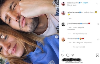 Post en Instagram de Sebastián