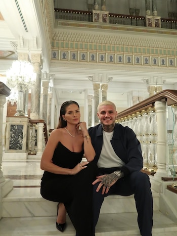 La velada de Icardi incluyó