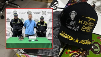 Los detalles tras la caída de "Alambrito" se conocieron el 2 de abril de 2026 - crédito Policía Nacional | Dijín e Interpol