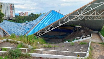 El coliseo del barrio La