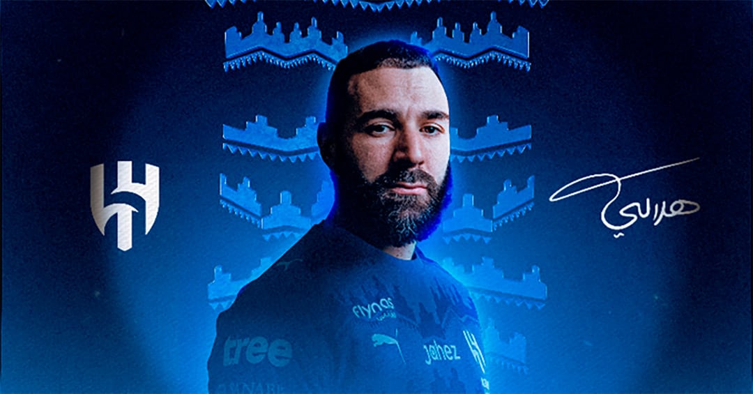 Al Hilal anunció la incorporación de Karim Benzema