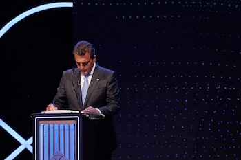 Sergio Massa fue descrito como