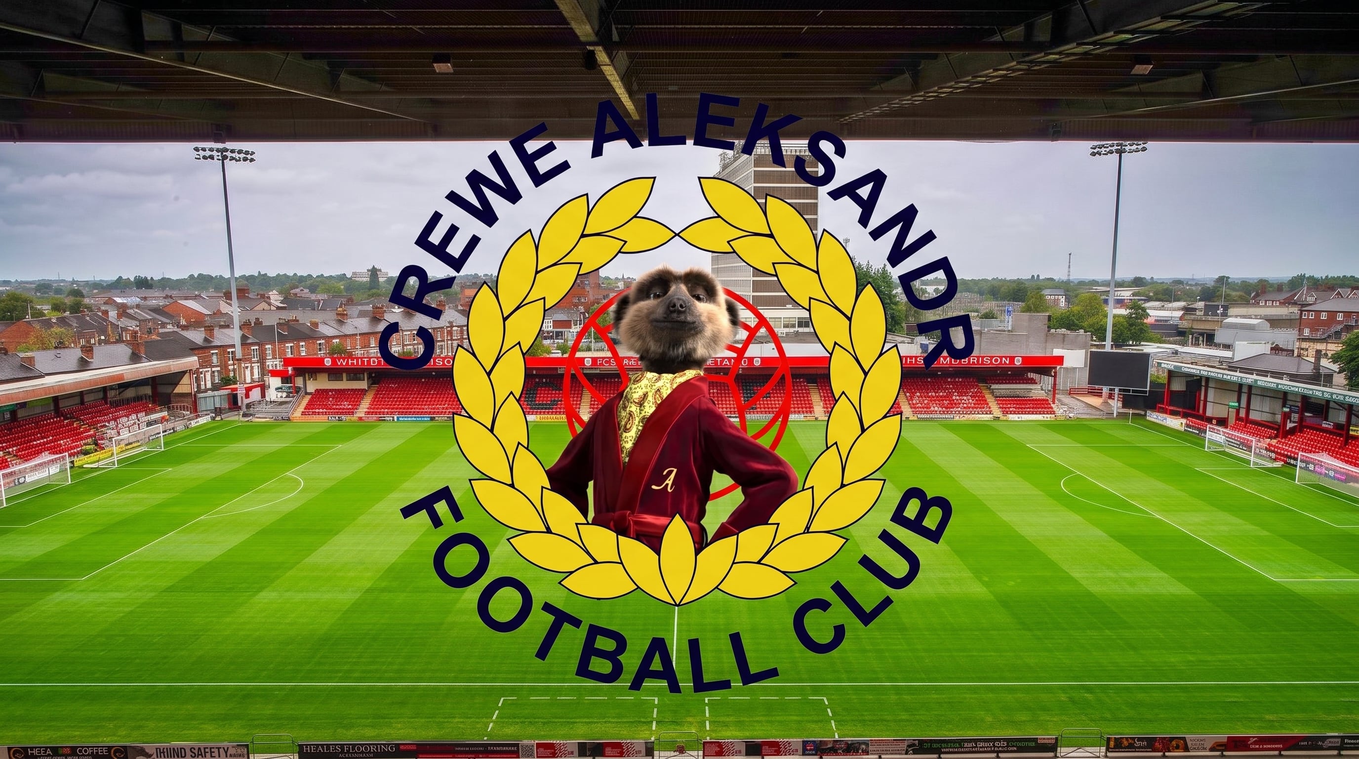 El Crewe Alexandra volverá a su nombre y escudo oficiales tras una semana, porque la campaña publicitaria no tendrá efectos permanentes (Imagen Ilustrativa Infobae)