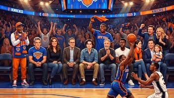 De Spike Lee a Michael J. Fox: las celebrities que eligen la primera fila para acompañar a los Knicks