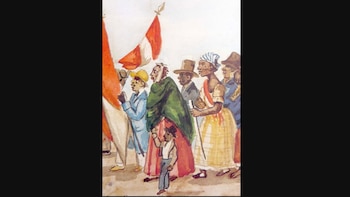 Con la independencia recién proclamada,