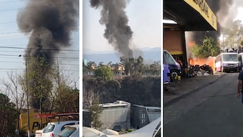 Una aeronave privada se desplomó