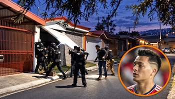 Carlos Barahona Jiménez, futbolista del Club Sport Cartaginés y de la Selección Nacional de Costa Rica, fue detenido este miércoles 14 de octubre de 2026 durante un operativo del OIJ.