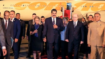 La llegada de Maduro a