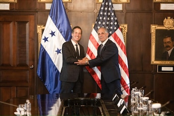 Honduras y Estados Unidos buscan fortalecer acciones contra el crimen organizado. La migración irregular fue uno de los principales temas discutidos durante el encuentro. (Foto: Casa Presidencial)