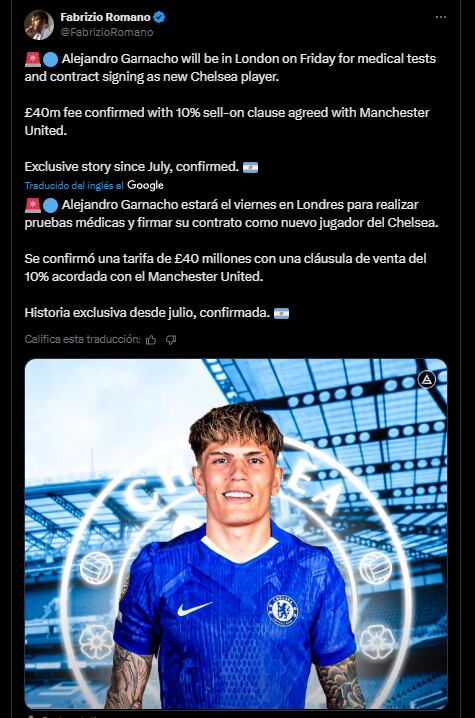 Los detalles de la operación, según Fabrizio Romano