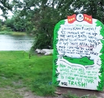 El lago de Christiania que