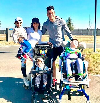 La familia completa con Valeria,