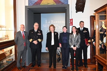 La reina Sofía visita el