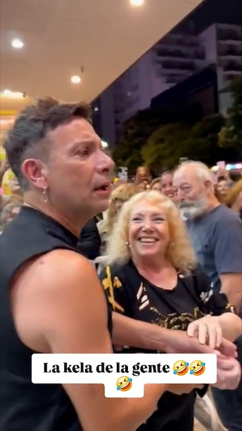 Martín Bossi vivió una noche