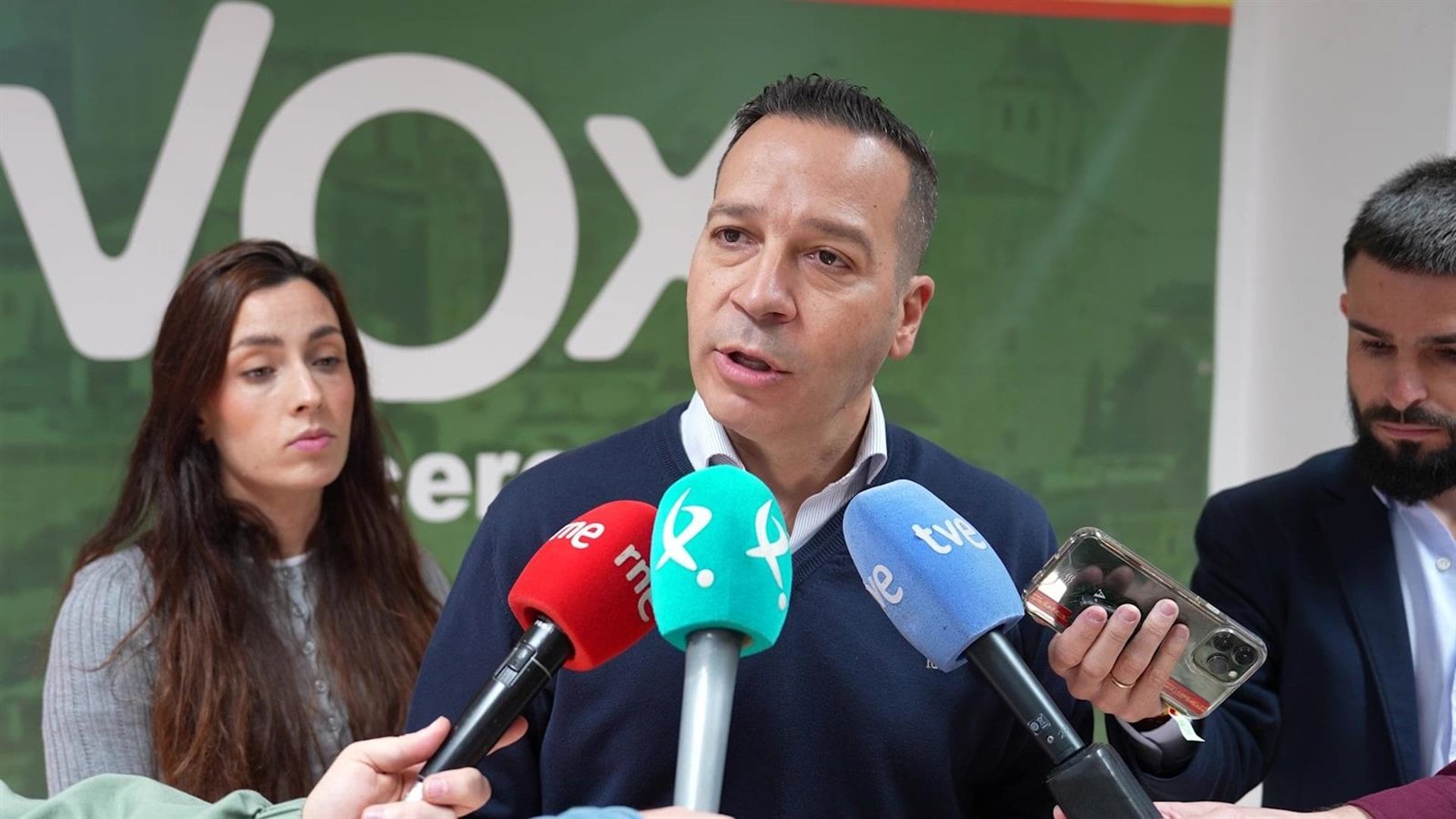 Óscar Fernández Calle, candidato de Vox a las autonómicas de Extremadura (Europa Press)