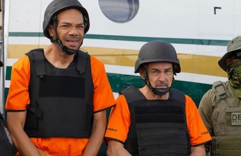 Lozano fue entregado a las autoridades estadounidenses junto con Gilbert Bell, alias “Macho Coca”, durante un operativo coordinado por Costa Rica y la DEA. (Cortesía)