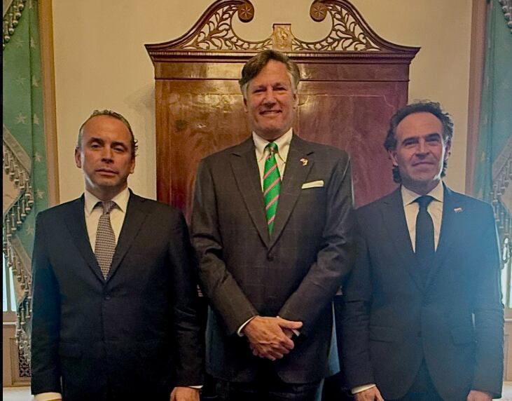 Alejandro Eder y Fico Gutiérrez hablaron tras reunión con alto funcionario del gobierno Trump - crédito @FicoGutierrez/X