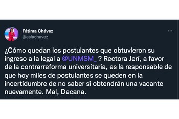 San Marcos: usuarios critican a