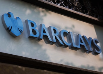 Imagen de archivo del logotipo de una sucursal de Barclays en Londres (EFE/EPA/NEIL HALL)