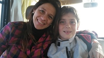 El conmovedor audio de la