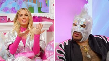 Karla Díaz y el influencer