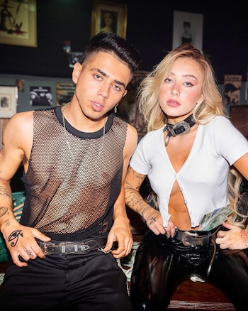 La amistad entre Luck Ra y Tuli Acosta surgió a raíz de su convivencia en la pandemia, que los llevó a reforzar el vínculo y compartir proyectos (Instagram)