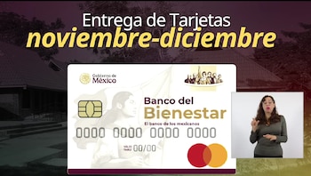 El Banco del Bienestar prepara la dispersión de tarjetas para los estudiantes recién incorporados. (Captura de pantalla)