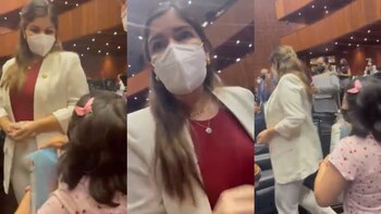 Diputada de Morena ignoró a
