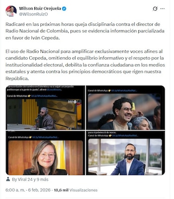 El exministro Ruiz se sumó