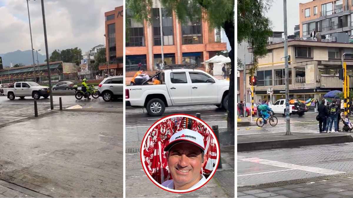 Impactante video del ataque sicarial en Bogotá mientras trasladaban al empresario y su escolta a la Clínica El Country - Infobae