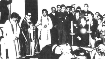 Velatorio de los montoneros Fernando