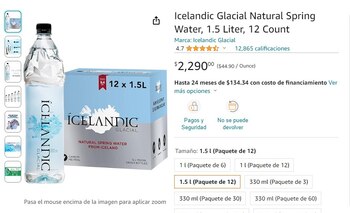 botella de agua anahí (Captura