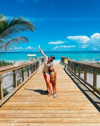 Aprovechando el buen clima, las