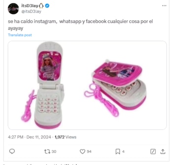 memes caída whats México