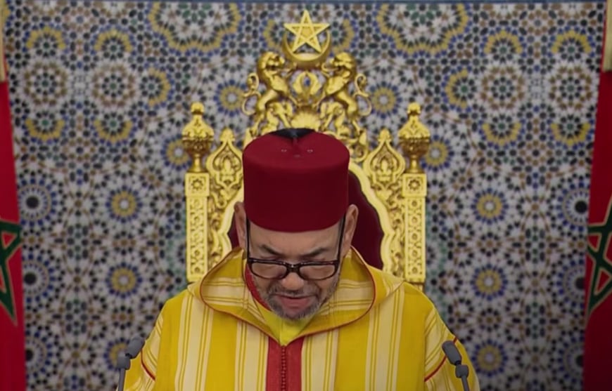 Mohamed VI presume de “estabilidad” y “crecimiento” de Marruecos en su 27.º aniversario en el trono marcado por el Sáhara Occidental y la tensión social