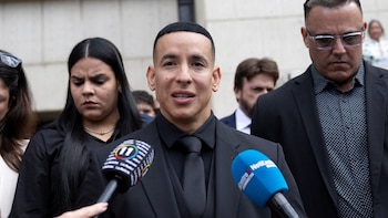 El artista puertorriqueño se mostró