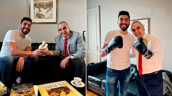 Guillermo Moreno en la oficina