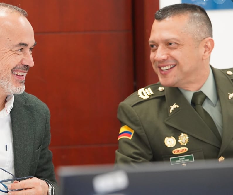 El Gobierno retiró al coronel Jorge Alberto Delgado Montoya del esquema de seguridad del presidente Abelardo De la Espriella - crédito Ministerio de Justicia
