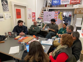 Reunión del Sindicat de Llogateres.