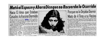 Ella era ama de casa