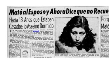 Una mujer que mató a