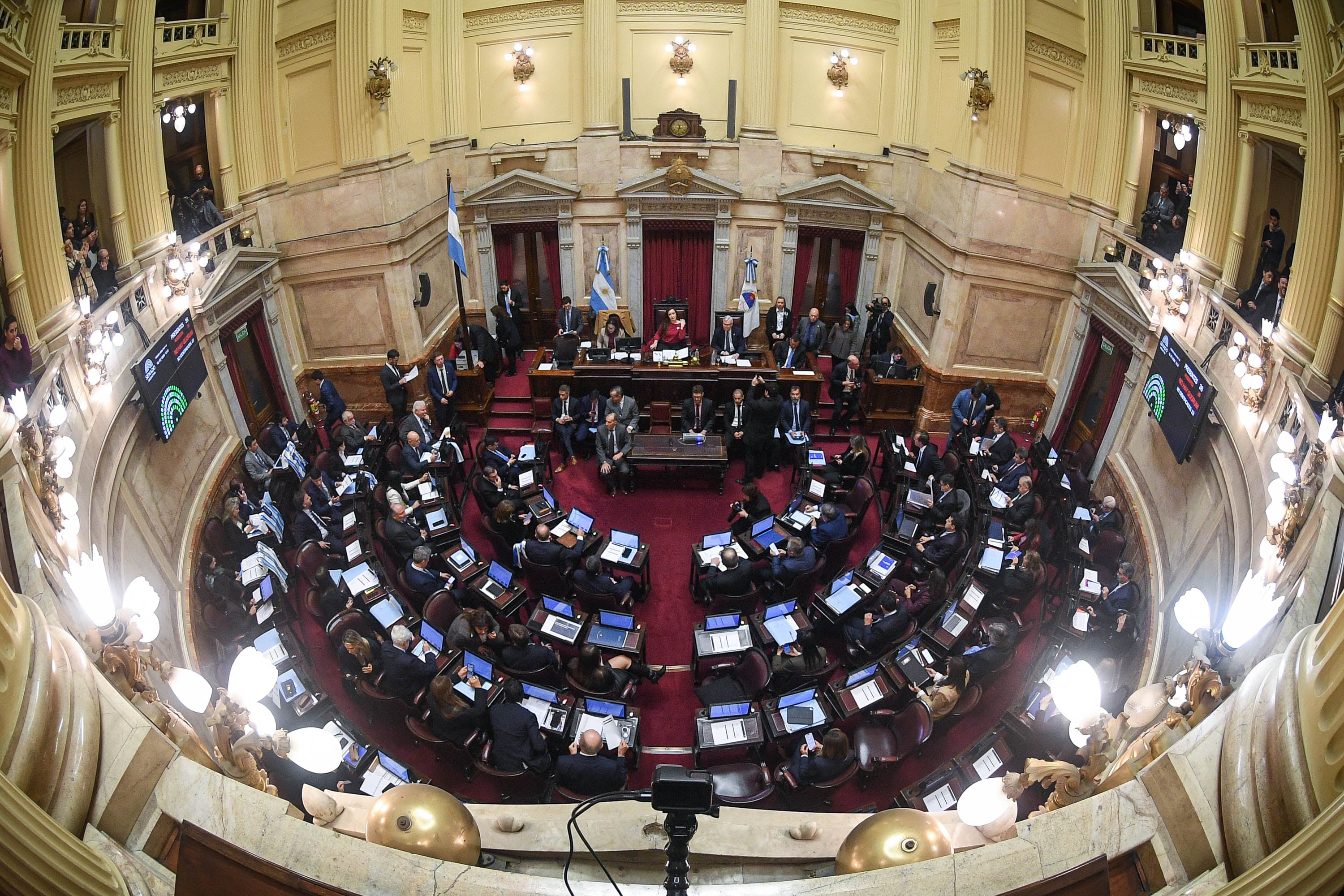El pleno de la Cámara alta volverá a sesionar luego de tres semanas (Fotos: Prensa Senado)