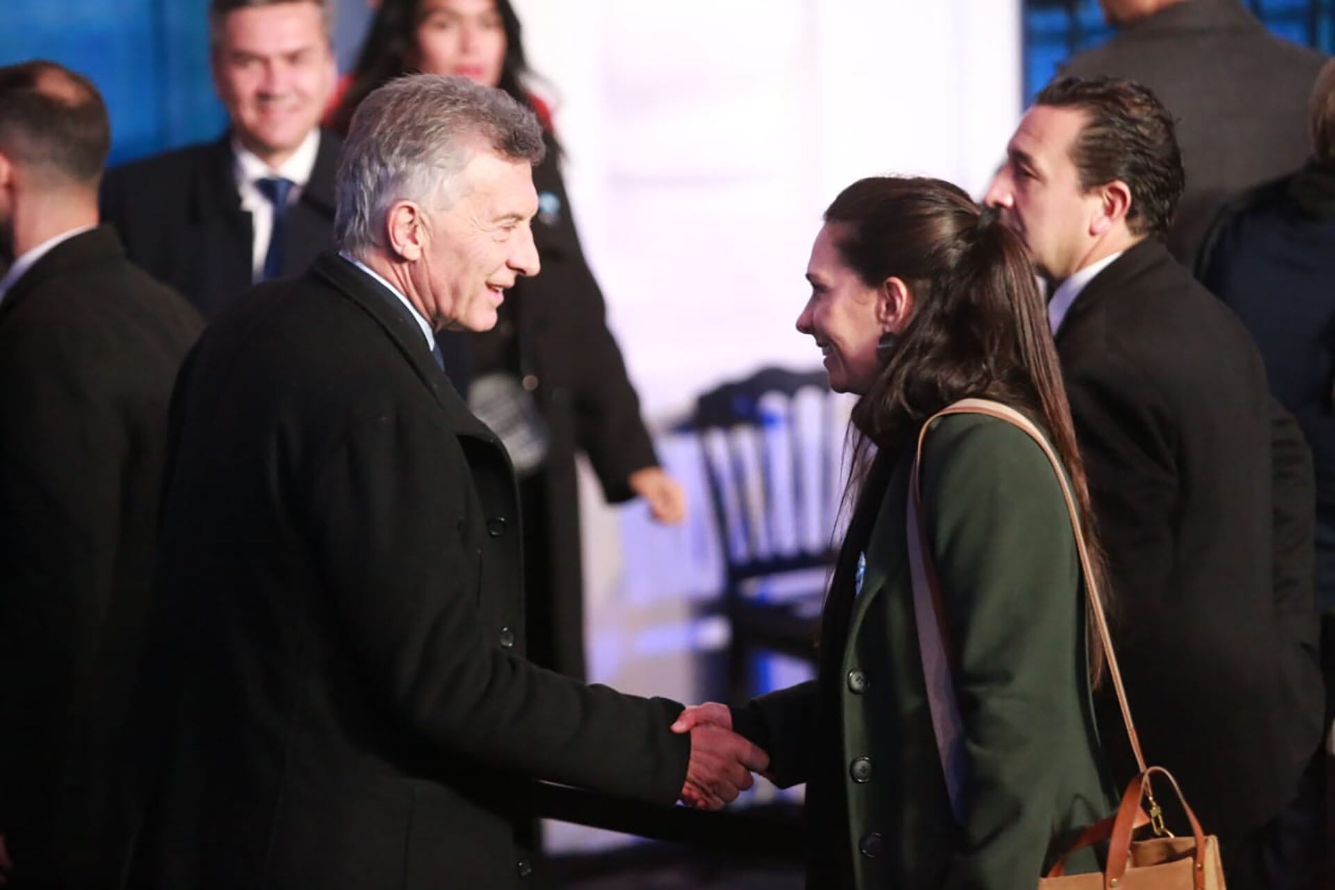 El ex presidente Mauricio Macri en la firma del Pacto de Mayo (Nicolás Nuñez)