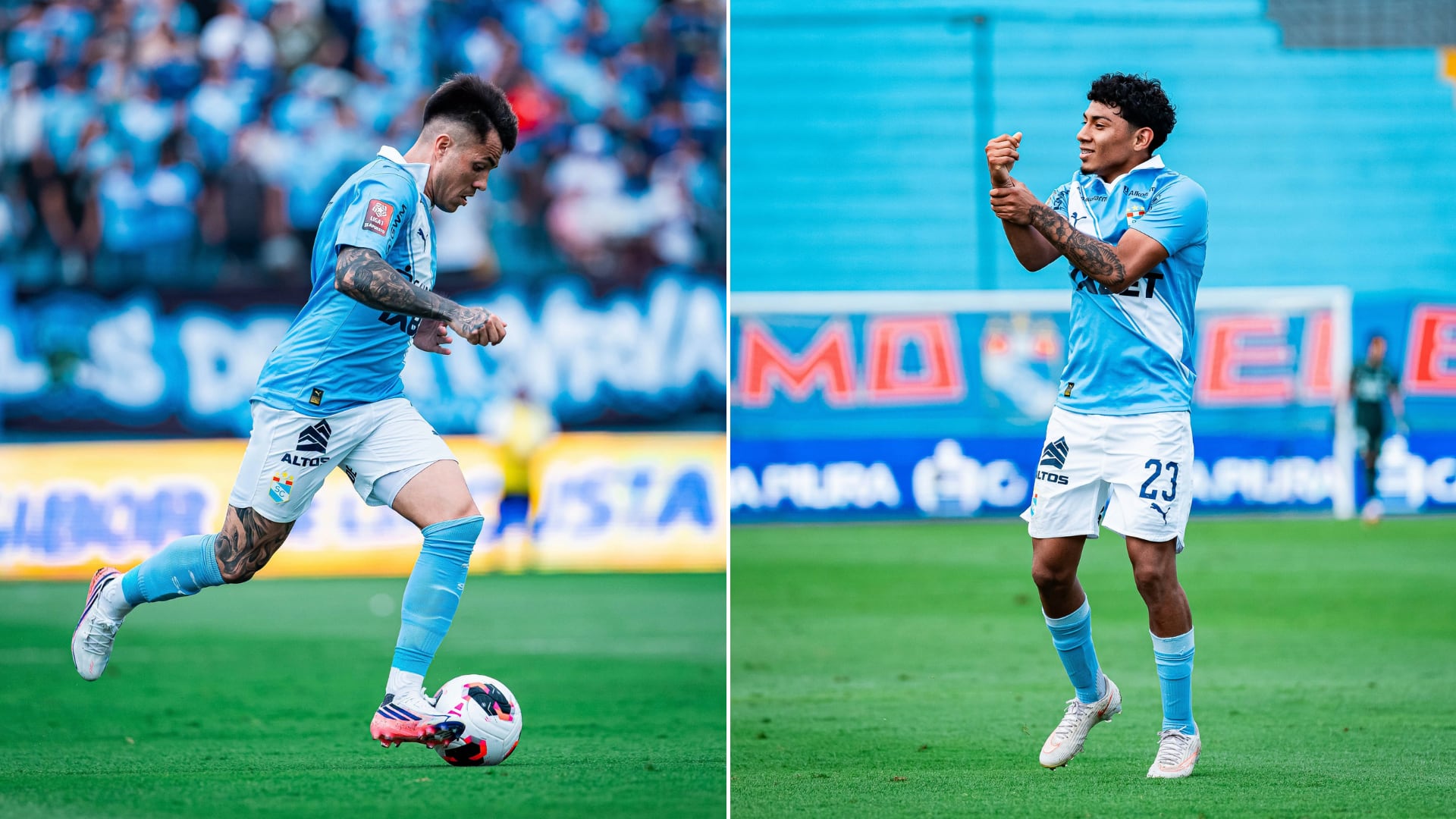 Santiago González y Maxloren Castro son los titulares indiscutibles por los extremos de Sporting Cristal. - créditos: Sporting Cristal