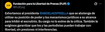 Flip - crédito @FLIP_org/X